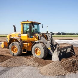 Shovelwerk met Volvo L70G