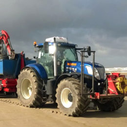 Containercarriër transport