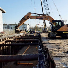 Aanleg stadsverwarming i.o.v. Denys Engineering & Contractors