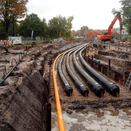 Aanleg stadsverwarming i.o.v. Denys Engineering & Contractors