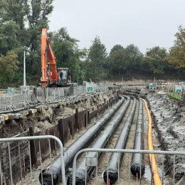 Aanleg stadsverwarming i.o.v. Denys Engineering & Contractors